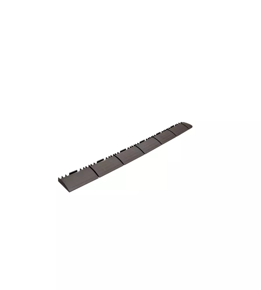 Scivolo autoagganciante maschio marrone - 600x60x13 mm